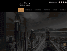 Tablet Screenshot of daralaqar.com